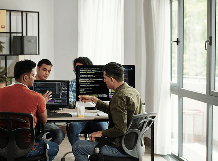 A dedicated team of top-notch cloud developers